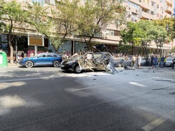 Ամիրյան փողոցում տեղի ունեցած պայթյունից տուժած երկու անձ հոսպիտալացվել է