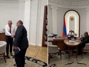 Նիկոլ Փաշինյանն աշխատանքային հանդիպում է ունե...