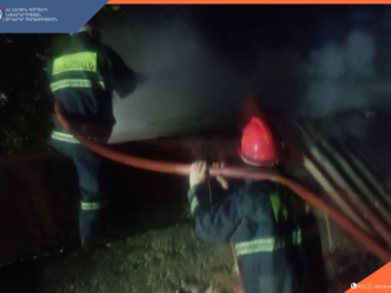 Օձուն գյուղում անասնագոմ է այրվել