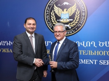 ՀՀ գլխավոր հարկադիր կատարողն ընդունել է ՌԴ դատական կարգադրիչների դաշնային ծառայության պատվիրակությանը
