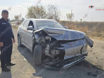 Արմավիրում բախվել են «BYD»-ն ու «Mercedes»-ը