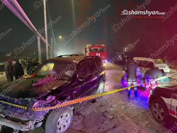 Ավշար գյուղում բախվել են «Prado»-ն, «Mercedes...