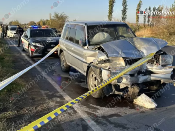 Արագածոտնում բախվել են «Mitsubishi»-ն և «Lada...