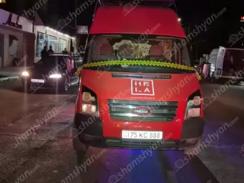 Լոռիում «Ford Transit»-ը վրшերթի է ենթարկել 21-ամյա աղջկան
