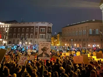 Ռիգայում ակցիա է տեղի ունեցել Ստամբուլի կոնվե...