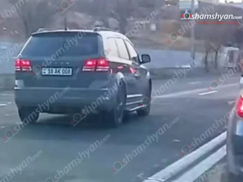 Երևանում հանդիպակաց երթևեկող կին վարորդը հայտ...