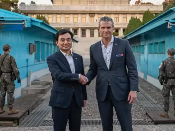 Պենտագոնի ղեկավարը Հարավային Կորեայում այցելե...