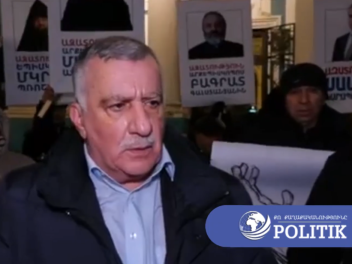 Դժգոհ ենք հայ եկեղեցու, հոգևորականների հանդեպ Փաշինյանի քաղաքականությունից. ակցիա՝ Պետերբուրգում