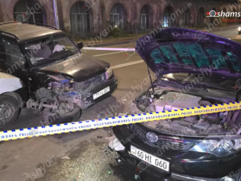 Երևանում բախվել են «Toyota»-ն, «Mitsubishi»-ն...