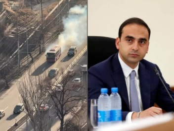 Ավտոբուսի ծուխը տեխնիկական խափանման արդյունք...