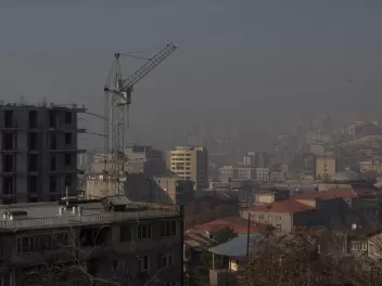 Երևանում օդի որակի ինդեքսի միջինացված արժեքնե...