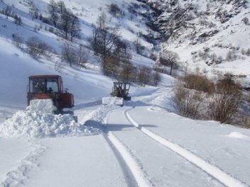 Վարդենյաց լեռնանցքը փակ է կցորդով բեռնատարներ...