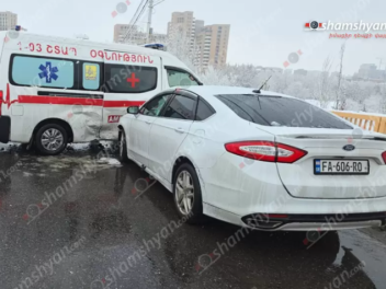 Դավթաշենի կամրջի վրա բախվել են շտապօգնության...