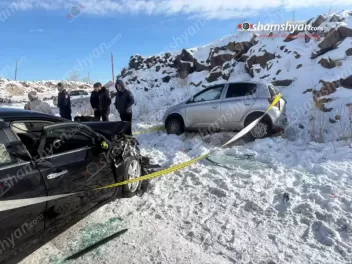 Մերկասառույցի պատճառով վթար է եղել