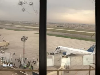 Հալեպի օդանավակայանը և ուսումնական հաստատությ...