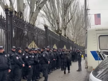 ԱԺ-ի մոտ մեծ թվով ոստիկաններ են բերվել