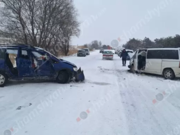 Սպիտակում բախվել են «Mercedes Vito»-ն ու «Ope...