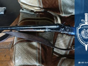 Արմաշ գյուղի բնակչի տանն ապօրինի հրազեն է հայ...