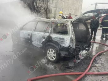 Սայաթ-Նովա գյուղում հրդեհ է բռնկվել կայանված...