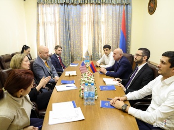 ՆԳ նախարարի տեղակալ Արմեն Ղազարյանը ընդունել...