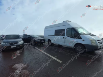 Շղթայական ավտովթար է տեղի ունեցել Արագածոտնի...