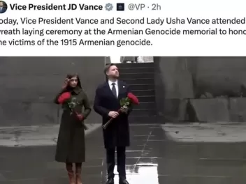 ԱՄՆ փոխնախագահը X-ից ջնջել է Ծիծեռնակաբերդ այ...