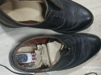 Գորիսի ՔԿՀ-ում կոշիկի ներբանից և տարայից հայտ...