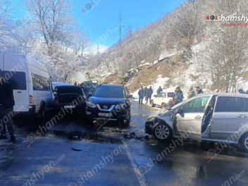 Շղթայական ավտովթար՝ Դիլիջան-Վանաձոր ճանապարհի...