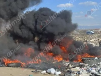 Օշականի դաշտամիջյան հատվածում խոշոր հրդեհ է բ...