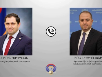 Պապիկյանը Վրաստանի պաշտպանության նախարարի հետ...