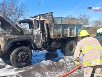 Հայանիստում մեքենա է այրվել