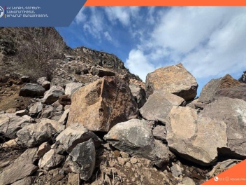 Կարբիի ձորում տեղի է ունեցել քարաթափում