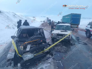 Բախվել են «Լադա»-ն, «ՎԱԶ 2107»-ը, «ԳԱԶ 3110»-...