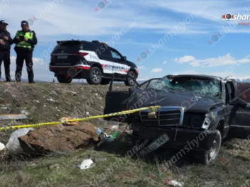 Եղվարդում «Mercedes»-ը բախվել է ծառին, ապա քա...