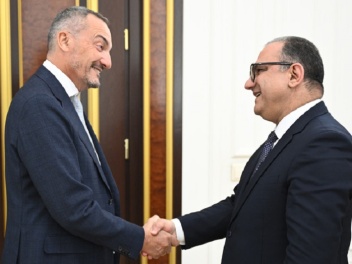 Տիգրան Խաչատրյանը և «Վեոլիա»–ի փոխնախագահը քն...