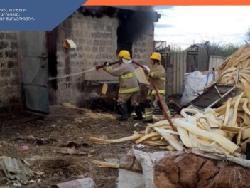 Հրդեհ՝ Փոքր Վեդիում