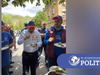 Փաշինյանը լավ սոված էր, ինչ տեսավ կերավ․ գառի...