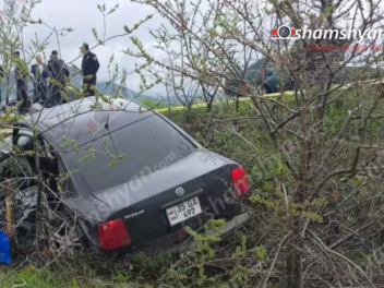 Ապարան-Քուչակ հատվածում բախվել են «Nissan Tea...