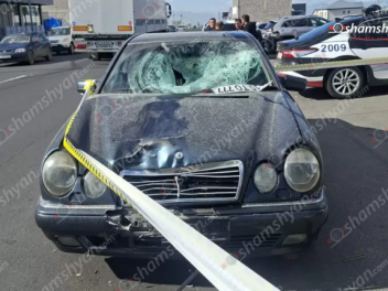 Աշտարակ քաղաքում «Mercedes»-ը վրшերթի է ենթար...