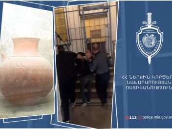 Շենգավիթի համայնքային ոստիկանները բացահայտել են բիայնական դամբարանից կատարված գողությունը