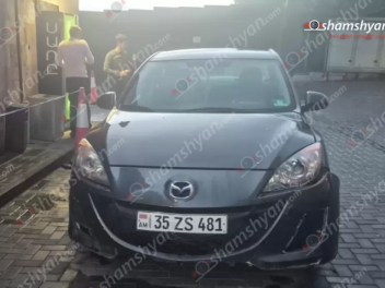 Կոմիտասի պողոտայում «Mazda»-ն վրшերթի է ենթար...