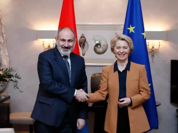 Ուրսուլա ֆոն դեր Լայենը Երևանում հանդիպում կո...
