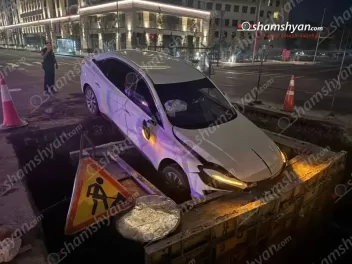 «Hongqi» մակնիշի ավտոմեքենան Պարոնյան-Ձորափնյ...