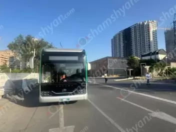 Դավիթաշենում «Yutong» տրոլեյբուսի հոսանք ընդո...