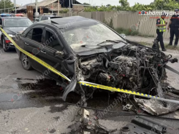 Մարմարաշենում «Mercedes»-ը դուրս է եկել ճանապ...