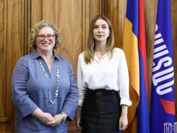 Աննա Գրիգորյանն ընդունել է Մեծ Բրիտանիայի դես...