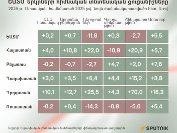 Ինչպես է աճել ԵԱՏՄ-ի, այդ թվում՝ Հայաստանի տն...