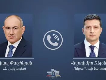 Փաշինյանն ու Զելենսկին հեռախոսազրույց են ունե...