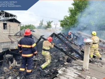 Հրդեհ է բռնկվել Նոր Գեղի բնակավայրում. 4 մարտ...