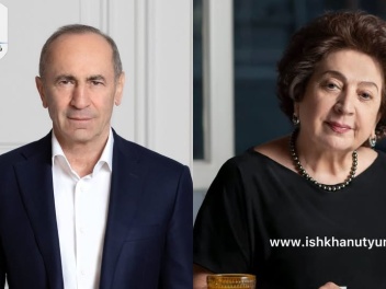 Բելլա Քոչարյանը, նրա հարսը և անչափահաս թոռներ...